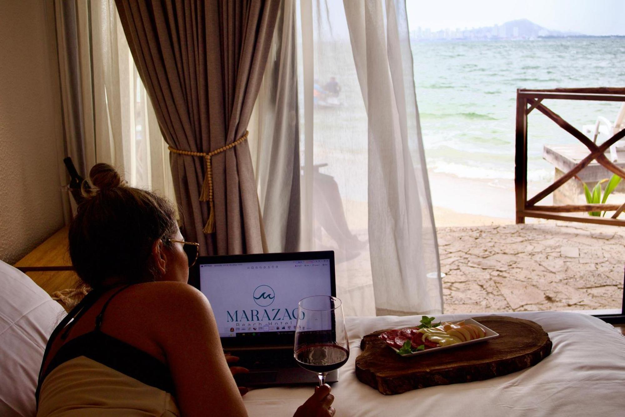 Marazao Beach Hotel & Spa Playa de Punta Arena ภายนอก รูปภาพ